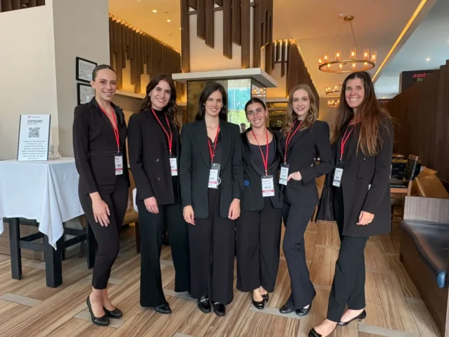 Professional event staffing team supporting corporate event